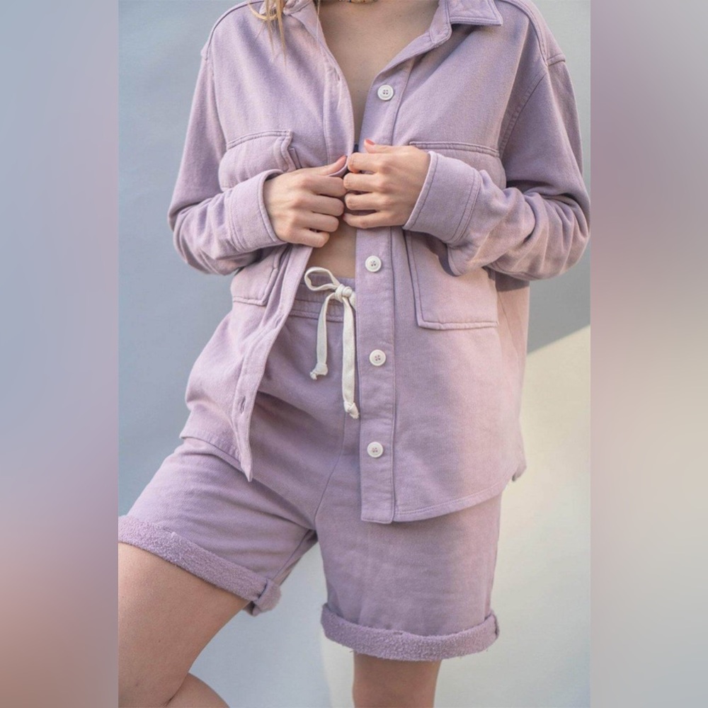 Recycled Cotton Fleece Shorts